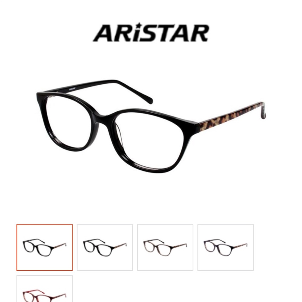 Black & leopard print prescription glasses
